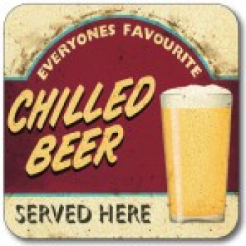 Untersetzer - Chilled Beer